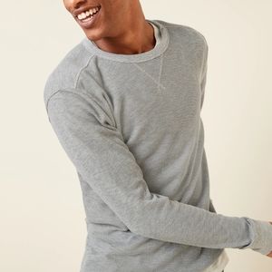 Soft-Washed Thermal-Knit Long Sleeve Tee